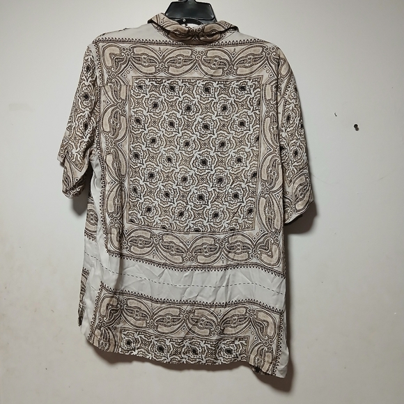 All Saints Men's Patterned Shirt - Black and White NWT. Size Small - Picture 5 of 12